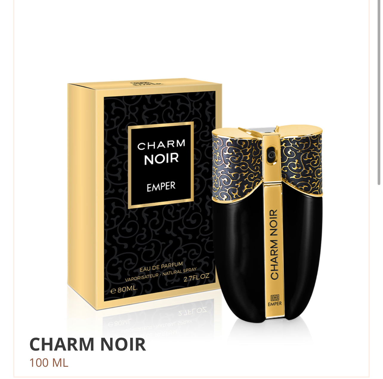 Charm Noir Sample