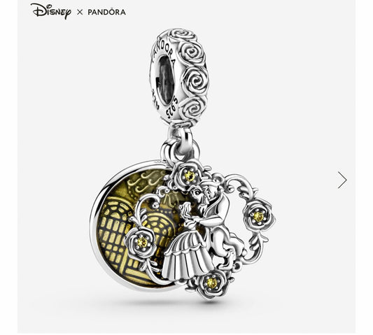 Disney Beauty and The Beast Dancing Charm