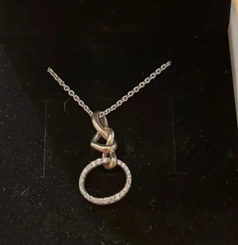 Infinity Circle Necklace