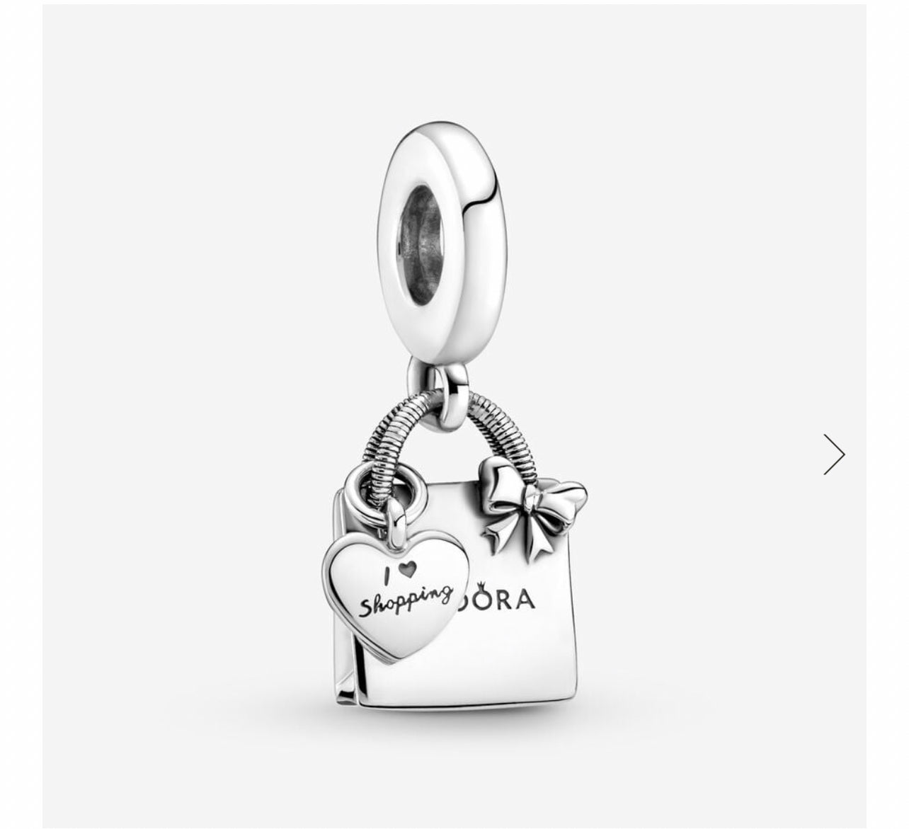 Pandora Shopping Bag Charm