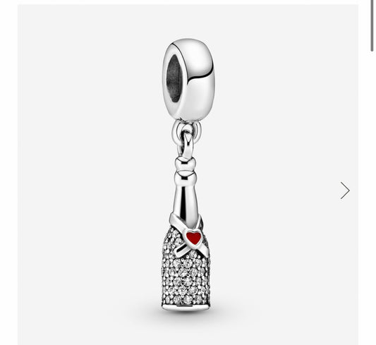 Sparkling Wine Bottle Charm