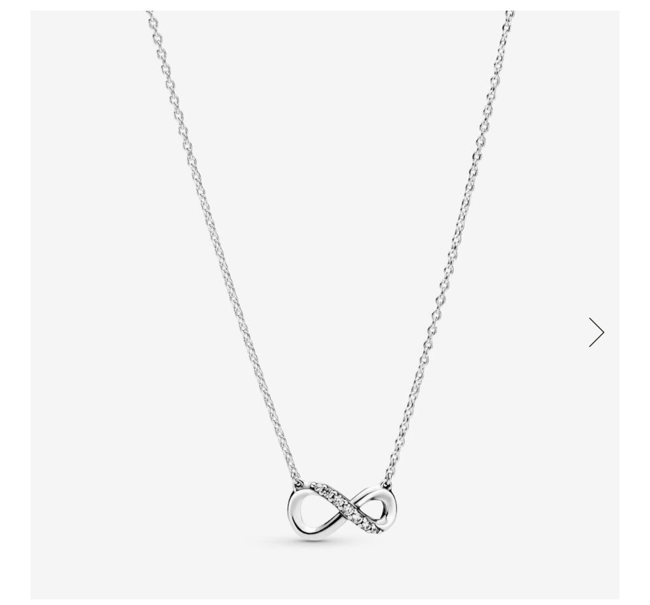 Sparkling Infinity Collier Necklace