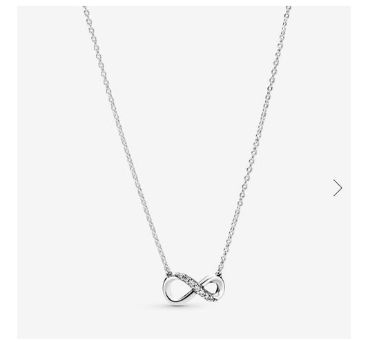 Sparkling Infinity Collier Necklace